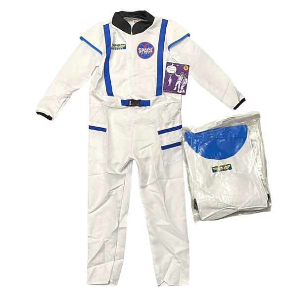 Na Other - Space Explorer Astronaut Costume Member's Mark Unisex Medium 8-10 Halloween New
